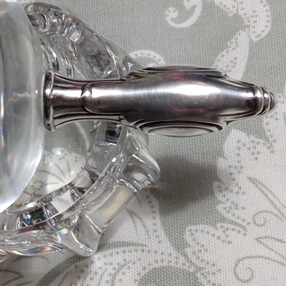 International Sterling Crystal Vanity Jar - Picture 8 of 14